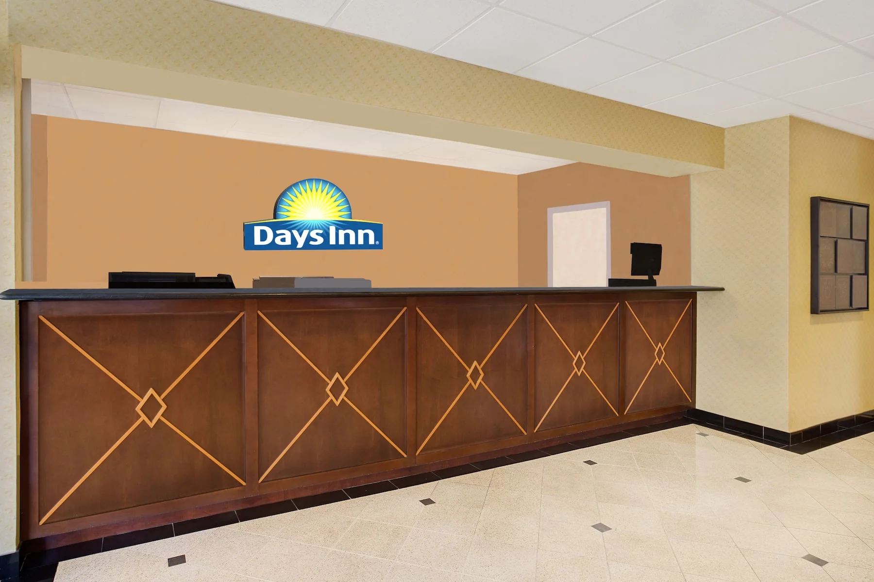 Hotel Lobby Seating Area