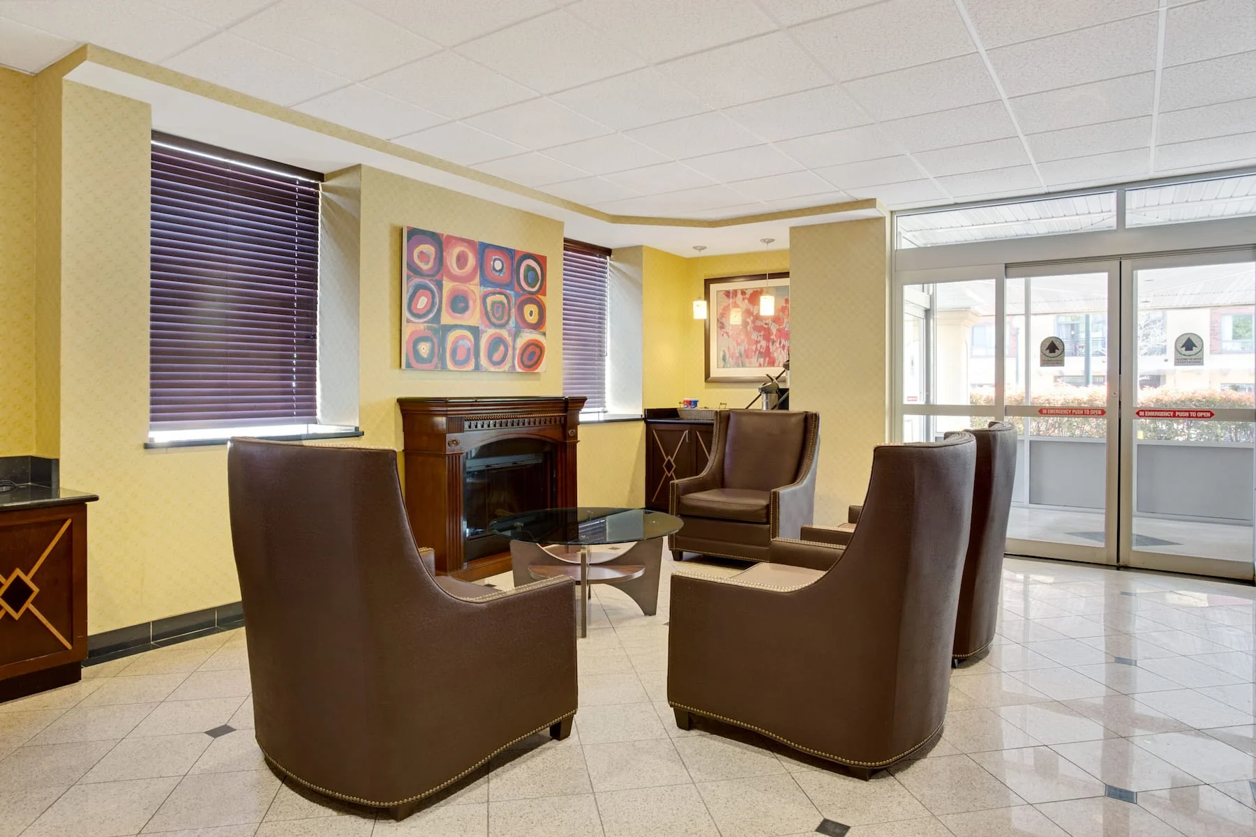 Hotel Lobby Area